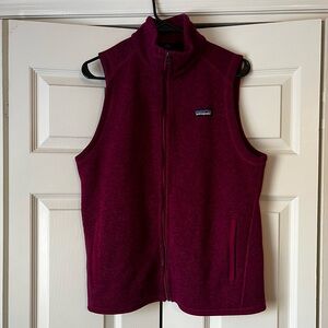Patagonia Burgundy Better Sweater Vest